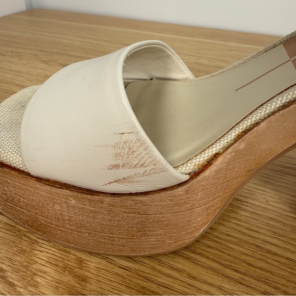 Dolce Vita Wallis Platform Heels Bone Women’s 6 - Picture 10 of 11